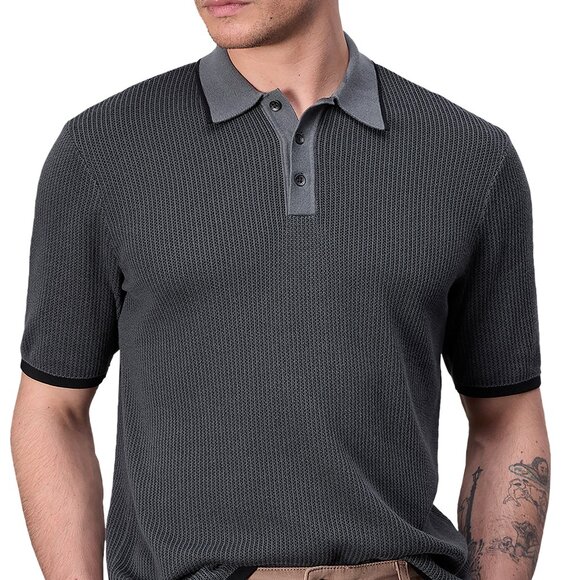 Rag & Bone Harvey Classic Fit Polo Shirt